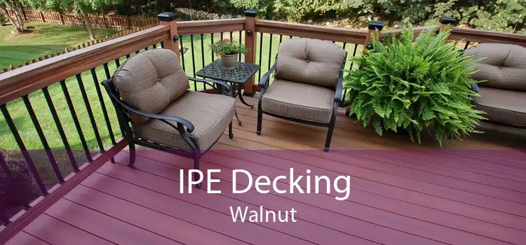 IPE Decking Walnut