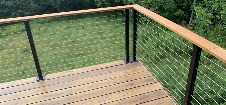 Installing Deck Cable Railing in Walnut, CA